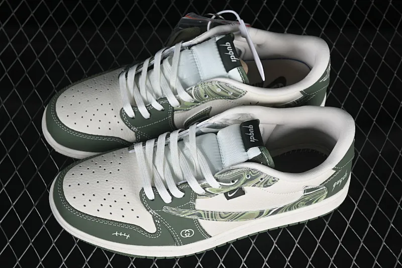 All categories Air Jordan Jordan series basketball shoes Air Jordan 1 Low High-end customized low-top sneakers Travis Scott x Fragment Design x Air Jordan 1 Low OG SP AJ1 Joe 1 Gucci co-branded corrugated beige low-top cultural and casual sneakers XS2024-004